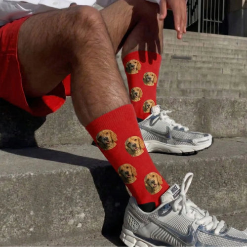 Personalisierte Baumwollsocken